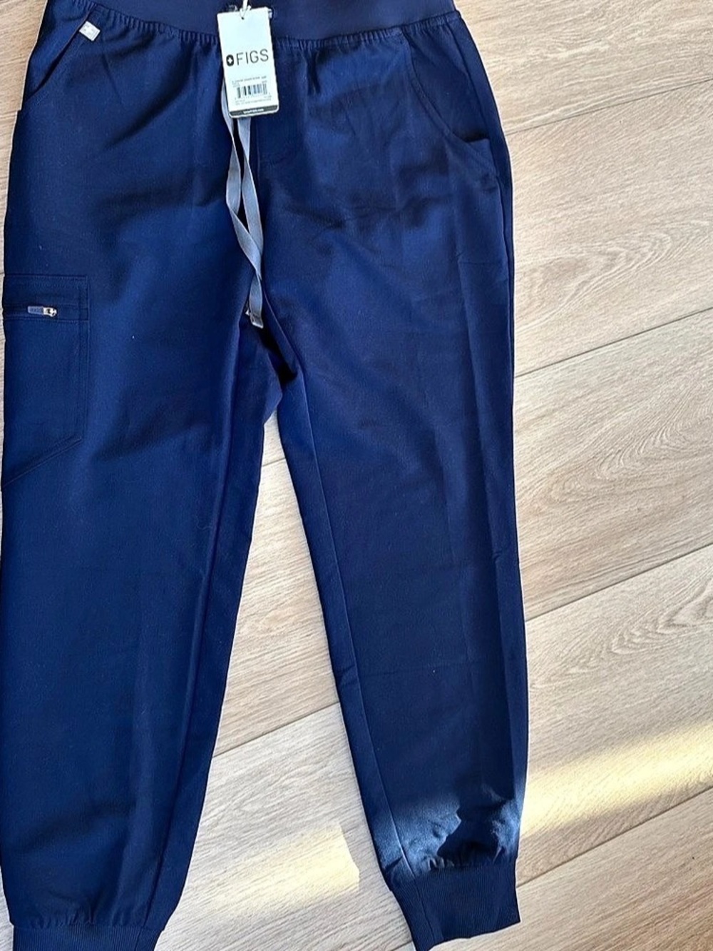 FIGS Zamora Jogger Scrub Pants Blue XSP NWT